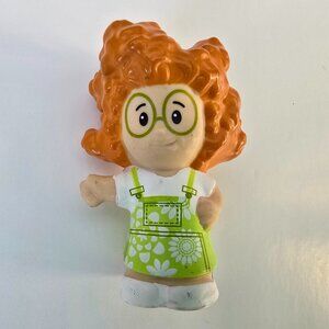 2012 Fisher Price Little People Sophie - green dress and green matching glasses